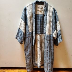 Ace & Jig jacket in Lark/Stonewash